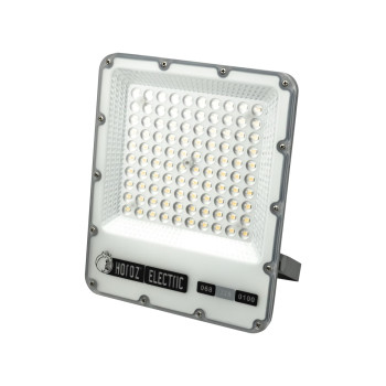 Прожектор світлодіодний Horoz FELIS-100 100W 6400K 12000Lm ІР65 сірий 068-026-0100-020