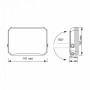 Прожектор VIDEX LED 30W 5000K 220V Black VLE-F3-0305B (542446)