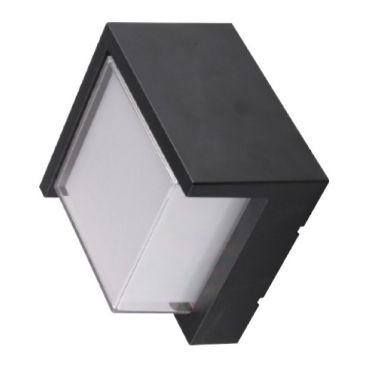 Світильник сад-парк. настінний Horoz, SUGA-12/SC,12W, Чорний, IP65 , 076-020-0012