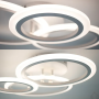 Люстра LED SMART ESLLSE TRIO 3R 70W 510x380x107 мм Бiла 10627