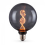 Лампа LED Videx  Filament 3.5W E27 G125 1800K Smoky VL-DNA-G125-S (484442)
