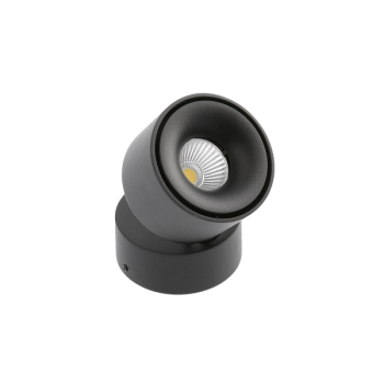 Світильник GTV LED BIANCO, 8W, IP20, 4000K, КРУГ ЧОРНИЙ LD-BNC8WOC-NB