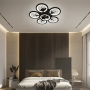Люстра LED SMART ESLLSE KALYNA 80W 6R 550x105-Black-230-IP20 10639