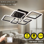 Люстра LED SMART ESLLSE OVAL 75W 6S 810x600x175 10596