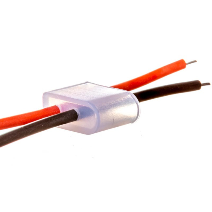 Монтажный комплект (2 заглушки+2провода) для светодиодного неона 6mm 12V St-54, 1018579