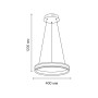 Люстра LED SMART ESLLSE STELLA 64W,IP20,3000-6500K,чорно білий,10034.