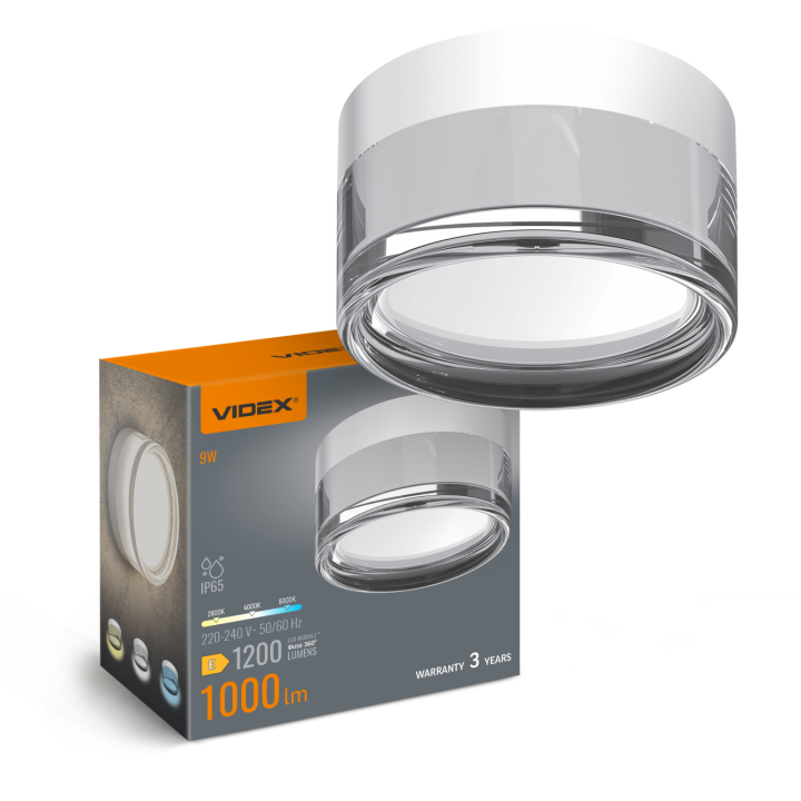Світильник LED Videx VL-BHD01-09CWW 9W White (487788)