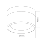 Світильник LED Videx VL-BHD01-09CWW 9W White (487788)