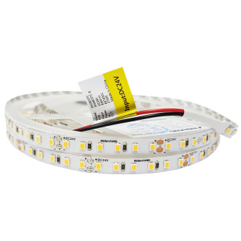 Стрічка LED RISHANG SMD 2835, 24V,120d/m, 8,6W/m,2700K, IP33, (RN08C0TC-B)