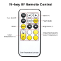 Контролер Prolum SPI CCT:W+WW RF 15 кнопок max. 2048px 402049