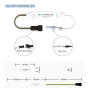 Контролер Prolum SPI CCT:W+WW RF 15 кнопок max. 2048px 402049