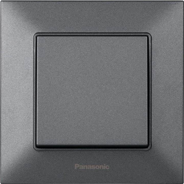 Вимикач 1-й димчастий Panasonic Arkedia Slim WNTC00012DG-UA
