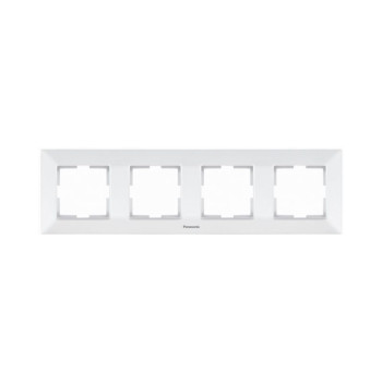 Рамка 4-а Panasonic Arkedia Slim біла WNTF08042WH-UA