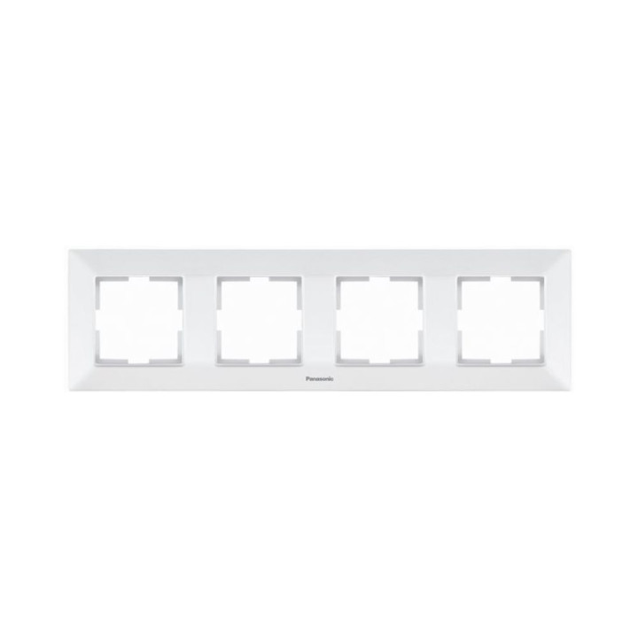 Рамка 4-а Panasonic Arkedia Slim біла WNTF08042WH-UA