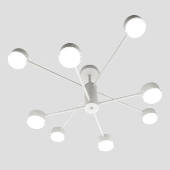 Люстра LUMINARIA RAY 8xGX53 (4+4) 220V IP20,біла