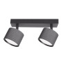 Світильник LED накладний MAXUS поворотний GX53x2 Wave Spot Base ЧОРНИЙ 2-MAX-SW-GX53-BL