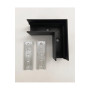 З'єднувач кутовий накладний Nowodvorski LVM Horizontal Corner IP20 Bl