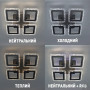 Люстра LED SMART ESLLSE ROOM ICE RGB 5S 70 Вт SMART 385×385×75 мм Чорна 10416