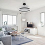 Люстра LED SMART ESLLSE STELLA 96W,IP20,3000-6500K,чорно білий,10037.