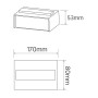 Світильник садово-парковий  Horoz, TWIST-12,IP65 , 076-042-0012-050
