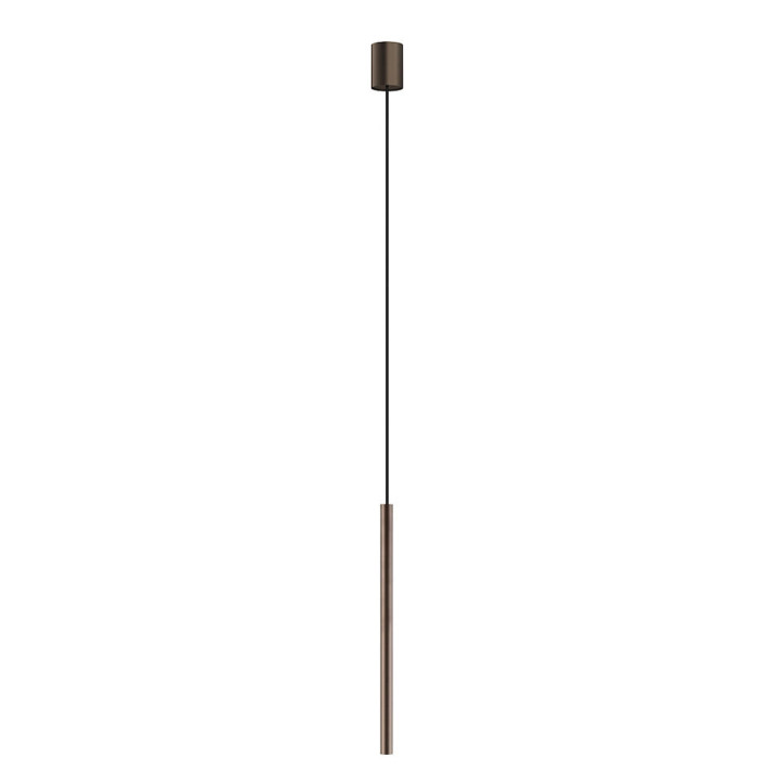Підвісний світильник Nowodvorski 10451 Laser 490 G9 1x10W IP20 Satine Chocolate
