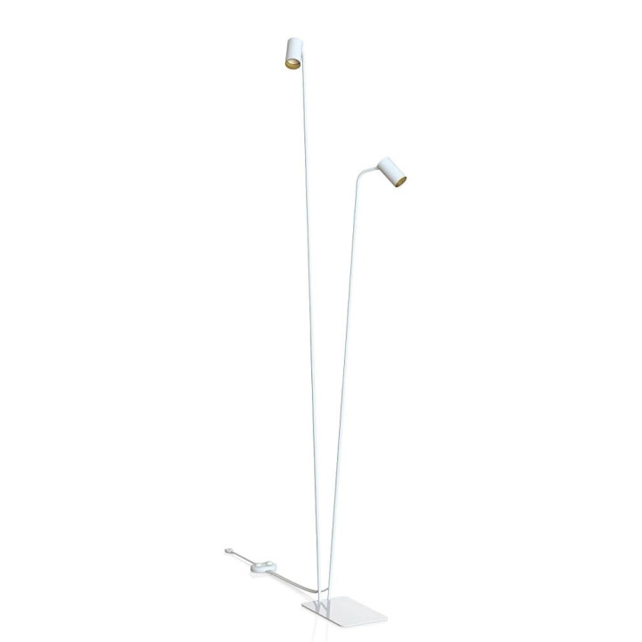 Торшер Nowodvorski 7715 Mono II GU10 2x10W IP20 Wh білий