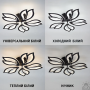 Люстра LED SMART ESLLSE ASTRA 60W 5F 560×95 чорний 10592