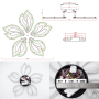 Люстра LED SMART ESLLSE ASTRA 60W 5F 560×95 чорний 10592