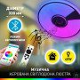 Люстра LED SMART ESLLSE музична SONG R RGB 40 Вт 330x65 мм Біла 10451
