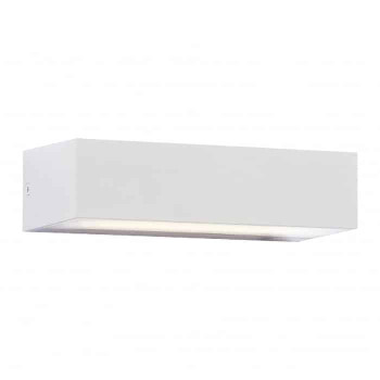 Світ. садово-парк. HOROZ ANDIZ, LED 9W,4200K,450Lm, IP65,110-240V, настінний білий, 076-037-0009-010