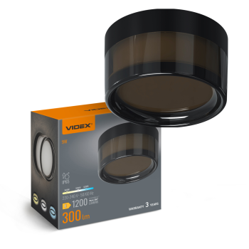 Світильник LED Videx VL-BHD01-09CBB 9W Black (487771)