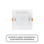 Світильник врізний Horoz Alexis/SQ-12W , 3CCT 1050Lm, 016-088-0012-010