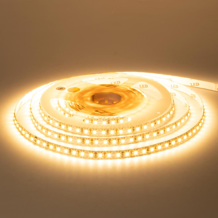 Стрічка LED AVT, SMD 3528, 120d/m, 9.6W/m, 960lm/m, IP20, тепла біла (3528WW120) St 1018029