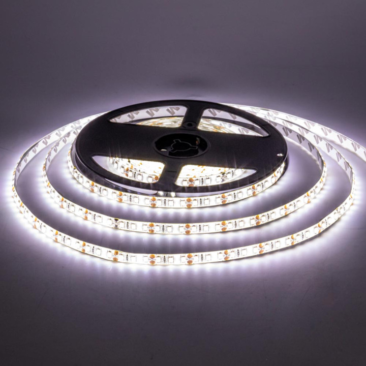 Стрічка LED AVT SMD 3528, 120d/m, 9.6W/m, 960lm/m, IP20, біла холодна 1018028
