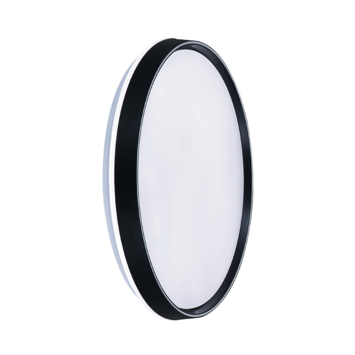 LED світильник ДББ MONO VIOLUX круг 72W 4500K IP20 чорний 200140