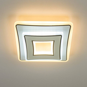 Люстра LED  LUMINARIA FOCOS 40W S200 ON/OFF  220V IP20,Білий/Хром.