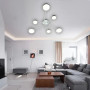 Люстра LED SMART ESLLSE OTTO 6R 75 Вт 1000x850x108 мм Бiла 10508