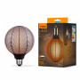 Лампа LED Videx  Filament 6W E27 G125 1800K Black Magician pine VL-DG125BN (484510)