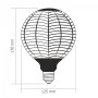 Лампа LED Videx  Filament 6W E27 G125 1800K Black Magician pine VL-DG125BN (484510)