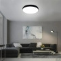 Люстра LED SMART ESLLSE ONIX R 75 Вт 500x50 мм Чорна 10485