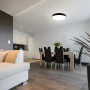 Люстра LED SMART ESLLSE ONIX R 75 Вт 500x50 мм Чорна 10485