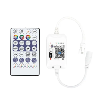 Контролер Prolum SPI RGB Wi-Fi +IR пульт 28 кнопок max. 2048px