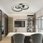 Люстра LED SMART ESLLSE TRIO 3R 70W 510x380x107 мм чорна 10626