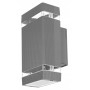 Світильник фасадний SMARTLED 2*GU10 Ip44 пластик сірий 6965