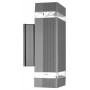 Світильник фасадний SMARTLED 2*GU10 Ip44 пластик сірий 6965