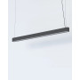 Підвісний світильник Nowodvorski 7525 Soft led T8LED 1x22W 3000K 3200Lm IP20 Gr