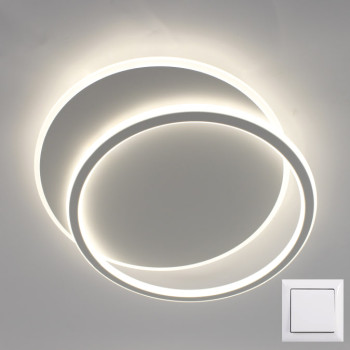 Люстра LED SMART ESLLSE STANDART 80W,IP20,2800-6500K,білий,10108.