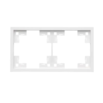 Рамка ELEQUS 2-на Quadrant білий EQ-FR2-1