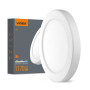Світильник LED накладний/вбудовагий VIDEX DL6R 12W 3000K-4000K-6500K білий (487900)