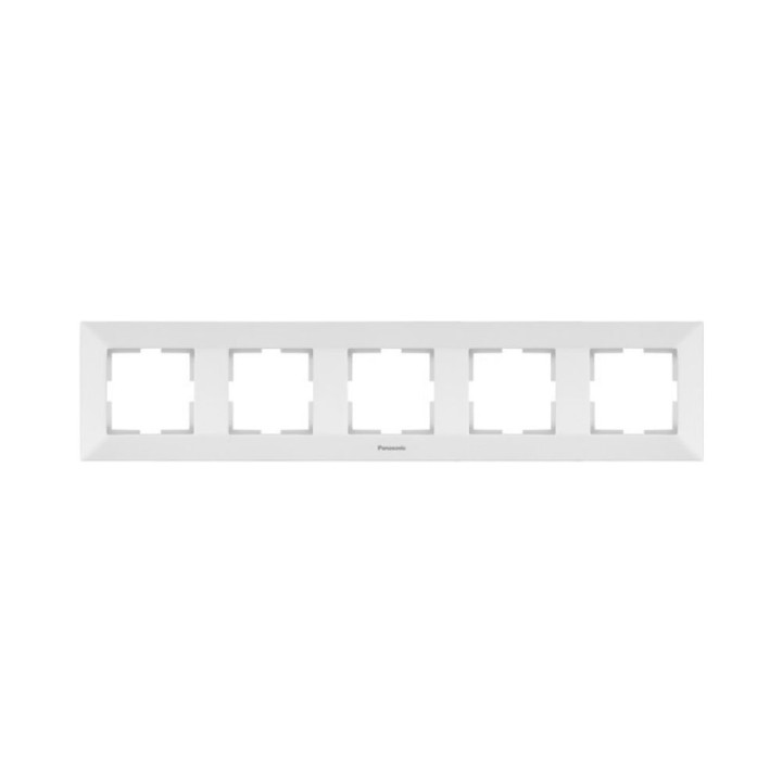 Рамка 5-а Panasonic Arkedia Slim біла WNTF08052WH-UA